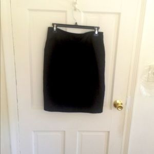 Black Tahari pencil skirt